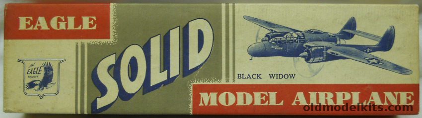 Eagle Model Aircraft Co P-61 Black Widow plastic model kit